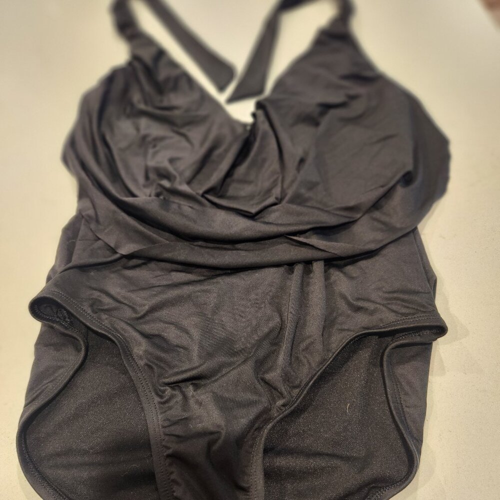 SALE Black One Piece Swimsuit  from ANA